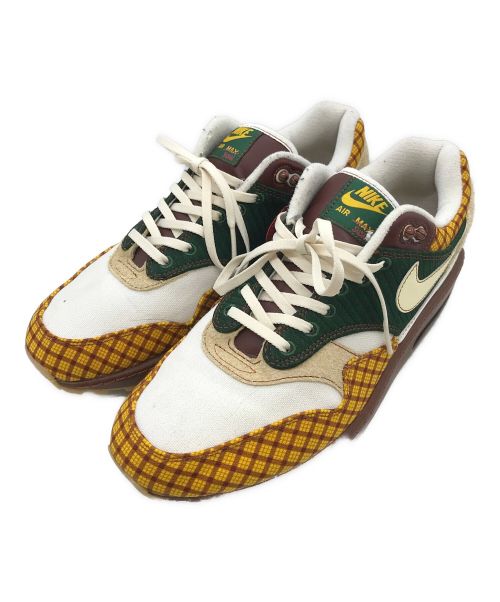 NIKE（ナイキ）NIKE (ナイキ) AIR MAX SUSAN ベージュ×グリーン サイズ:27.5cmの古着・服飾アイテム