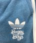 中古・古着 adidas (アディダス) Bogey Boys (ボギーボーイズ) パイル地トラックパンツ ブラック サイズ:XS：7800円