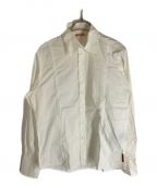 PRADA SPORTSプラダスポーツ）の古着「ルーズベーシックシャツ」｜ホワイト