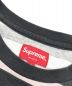 中古・古着 SUPREME (シュプリーム) ボーダーTシャツ ブラック×グレー サイズ:S：2980円