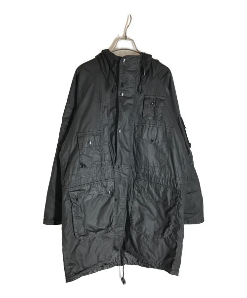 Barbour（バブアー）Barbour (バブアー) Engineered Garments (エンジニアド ガーメンツ) ZIP PARKA ブラック サイズ:Sの古着・服飾アイテム