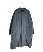 ATONエイトン）の古着「AIR VENTILE BALMACAAN COAT」｜グレー