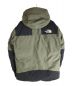 THE NORTH FACE (ザ ノース フェイス) マウンテンダウンジャケット ブラック×カーキ サイズ:L：34800円