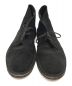 中古・古着 CLARKS (クラークス) DESERT BOOT BLACK SDE 61281544 デザートブーツ チャッカブーツ スエード ブラック サイズ:US10：5000円