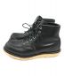 RED WING (レッドウィング) 6inch CLASSIC MOC TOE ブーツ ブラック サイズ:USA8：11000円