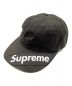 Supreme（シュプリーム）の古着「18SS visorlabel 6 panel cap」｜ブラック