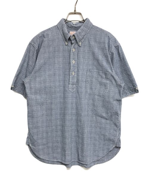 BONCOURA（ボンクラ）BONCOURA (ボンクラ) プルオーバーシャツ ブルー サイズ:38の古着・服飾アイテム