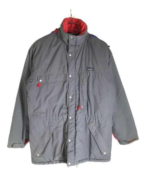 Patagonia（パタゴニア）Patagonia (パタゴニア) ヴィンテージパデットナイロンフーデットジャケット グレー サイズ:Mの古着・服飾アイテム