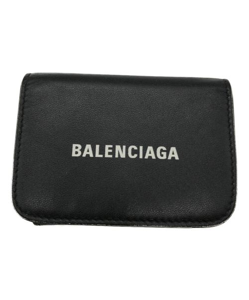 BALENCIAGA（バレンシアガ）BALENCIAGA (バレンシアガ) コンパクトウォレット ブラックの古着・服飾アイテム