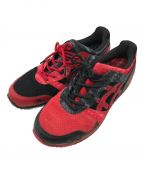 asics×AH MURDERZ×atmos-）の古着「別注ローカットスニーカー」｜レッド×ブラック