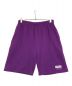 GOD SELECTION XXX（ゴットセレクショントリプルエックス）の古着「SWEAT SHORTS　 SWEAT SHORTS　GX-S20-WSSP-05」｜パープル