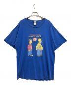 DELTAデルタ）の古着「シンプソンズ古着プリントTシャツ」｜ブルー×イエロー