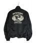 Hysteric Glamour (ヒステリックグラマー) レーシングジャケット ブラック×アイボリー サイズ:M：12800円