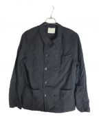 Porter Classicポータークラシック）の古着「HAND WORK TENCEL DOUBLE JACKET」｜ブラック