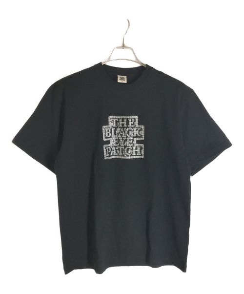 BlackEyePatch（ブラックアイパッチ）BlackEyePatch (ブラックアイパッチ) RHINESTONE OG LABEL TEE ブラック サイズ:Mの古着・服飾アイテム