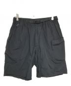 GRAMICCI×GRIP SWANYグラミチ×グリップスワニー）の古着「別注CAMP GEAR SHORTS Webbingベルト」｜ブラック