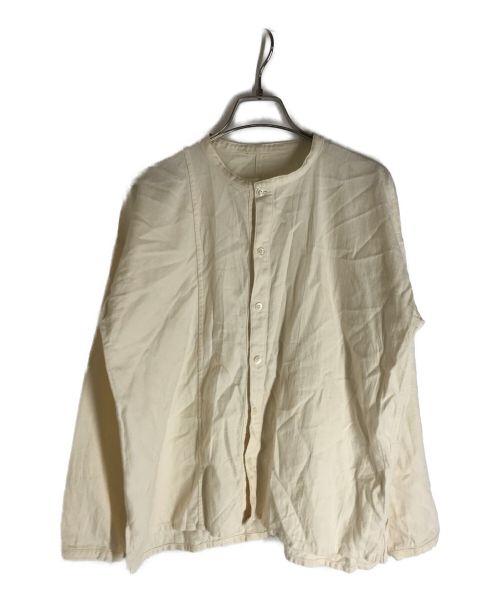 石徹白洋品店（-）石徹白洋品店 (-) 越前シャツ ホワイト サイズ:2の古着・服飾アイテム