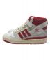 adidas Originals (アディダスオリジナル) FORUM 84 HI CLOUD ホワイト×レッド サイズ:28.5cm：7000円