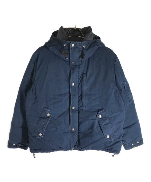 THE NORTH FACE PURPLE LABEL（ザ ノース フェイス パープルレーベル）THE NORTH FACE PURPLE LABEL (ノースフェイスパープルレーベル) インディゴダウンジャケット インディゴ サイズ:Mの古着・服飾アイテム