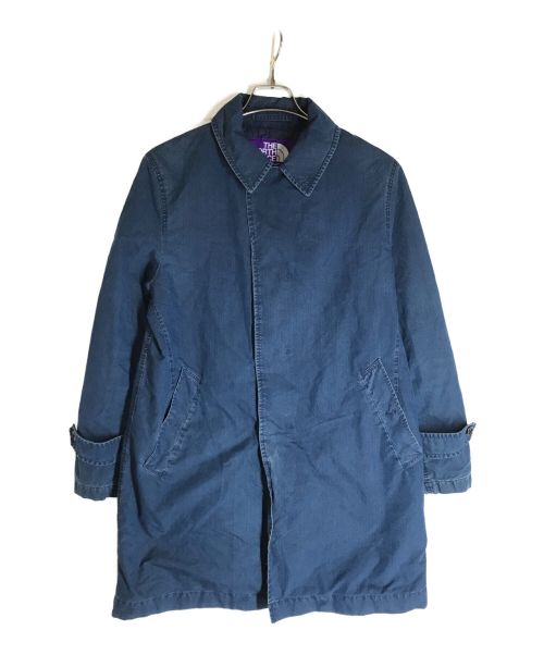 THE NORTH FACE PURPLE LABEL（ザ ノース フェイス パープルレーベル）THE NORTH FACE PURPLE LABEL (ノースフェイスパープルレーベル) インディゴステンカラーコート インディゴ サイズ:Mの古着・服飾アイテム