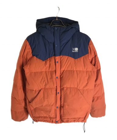 【中古・古着通販】Karrimor (カリマー) ダウンジャケット オレンジ 