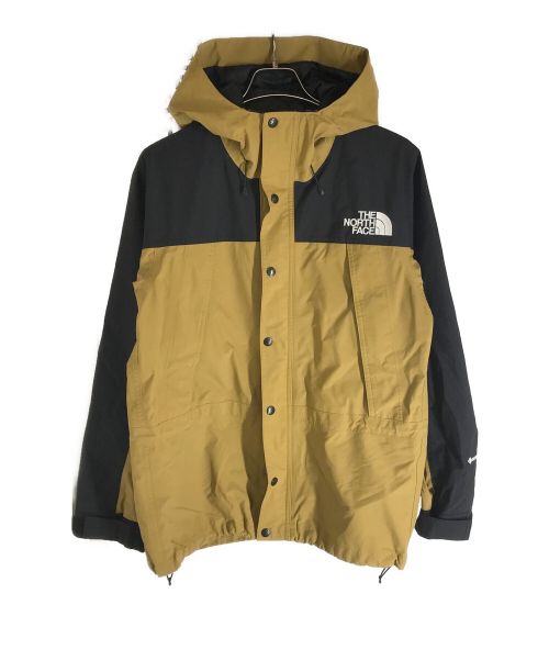 THE NORTH FACE（ザ ノース フェイス）THE NORTH FACE (ザ ノース フェイス) マウンテンライトジャケット ブラック×カーキ サイズ:Mの古着・服飾アイテム