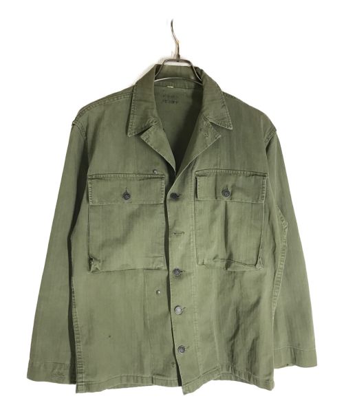 US ARMY（ユーエスアーミー）US ARMY (ユーエス アーミー) M-43 hbt jacket グリーン サイズ:不明(サイズ表記なし)の古着・服飾アイテム