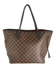 LOUIS VUITTON（ルイ ヴィトン）の古着「ダミエ ネヴァーフルPM N41359 トートバッグ」｜ブラウン×ベージュ