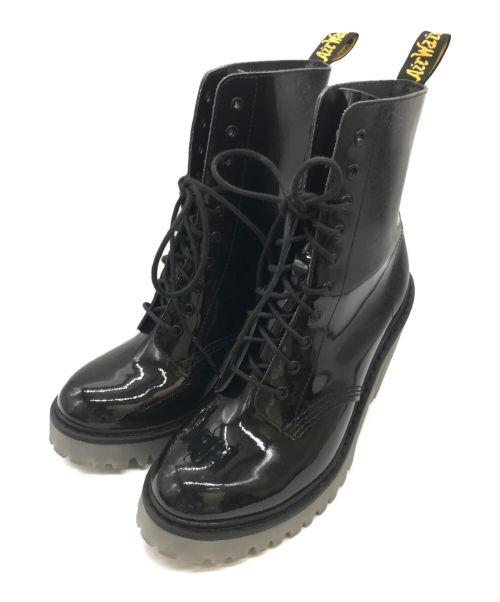 Dr.Martens（ドクターマーチン）Dr.Martens (ドクターマーチン) パテント10ホールブーツ ブラック サイズ:38の古着・服飾アイテム