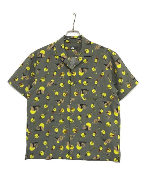 THE NORTH FACE（ザ ノース フェイス）THE NORTH FACE (ザ ノース フェイス) S/S CLIMBING SUMMER SHIRT　ショートスリーブクライミングサマーシャツ　NR21931 グリーン サイズ:Sの古着・服飾アイテム