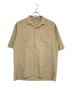 THE NORTH FACE（ザ ノース フェイス）の古着「S/S Seersucker Vent Mesh Shirt　ショートスリーブシアサッカーベントメッシュシャツ　NR22160」｜ベージュ