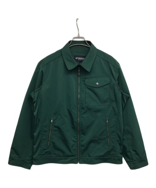 McGREGOR（マクレガー）McGREGOR (マクレガー) ポリエステルツイルショートブルゾン 111113103 グリーン サイズ:Mの古着・服飾アイテム