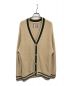 SON OF THE CHEESE（（サノバチーズ））の古着「Line Cardigan SC2211-KN08」｜ベージュ