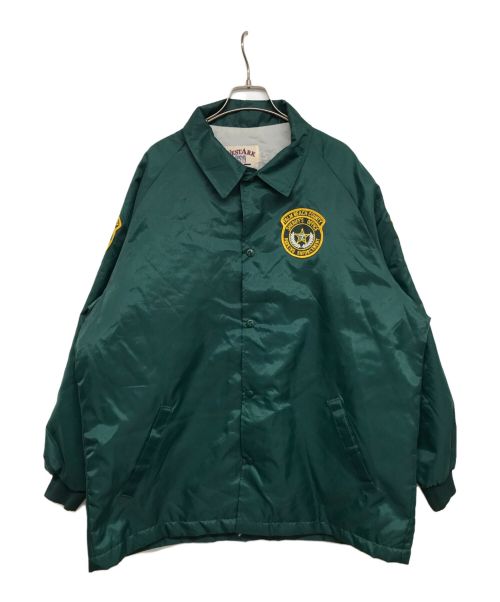 USED（ユーズド）USED (ユーズド) USA製古着コーチジャケット グリーン サイズ:Lの古着・服飾アイテム