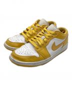 NIKEナイキ）の古着「AIR JORDAN 1 LOW 553558-171」｜イエロー×ホワイト