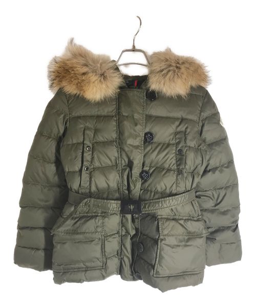 MONCLER（モンクレール）MONCLER (モンクレール) ダウンジャケット カーキ サイズ:00の古着・服飾アイテム