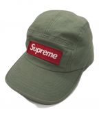 SUPREMEシュプリーム）の古着「20AW military camp cap ミリタリーキャンプキャップ ジェットキャップ」｜グリーン