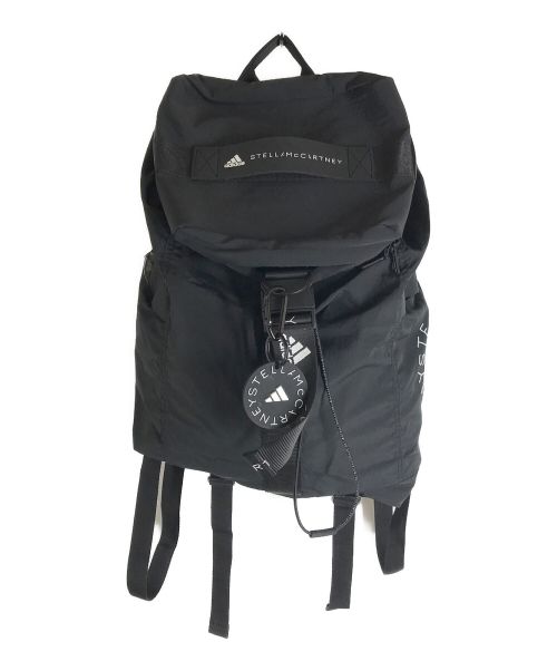 adidas（アディダス）adidas (アディダス) STELLA McCARTNEY (ステラマッカートニー) aSMC BACKPACK ブラックの古着・服飾アイテム