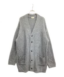 YSTRDY'S TMRRW（イエスタデイズトゥモロウ）の古着「MOHAIR PHAT CARDIGAN LONG モヘヤ混ロングカーディガン YT-K0701」｜グレー