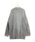 YSTRDY'S TMRRW (イエスタデイズトゥモロウ) MOHAIR PHAT CARDIGAN LONG モヘヤ混ロングカーディガン YT-K0701 グレー サイズ:M：7800円