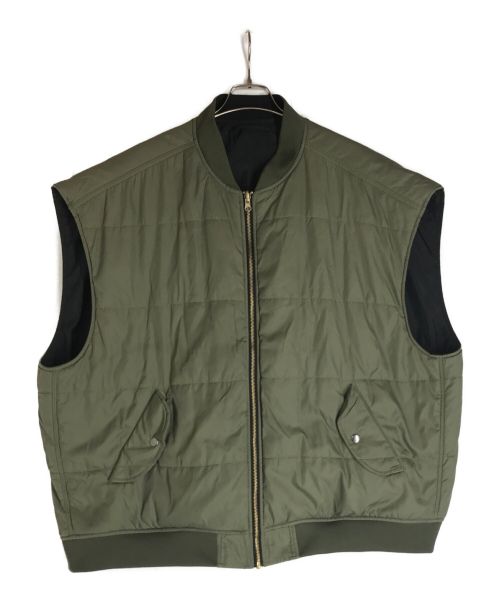 WILLY CHAVARRIA（ウィリーチャバリア）WILLY CHAVARRIA (ウィリーチャバリア) Mega Padded Vest グリーン サイズ:Mの古着・服飾アイテム