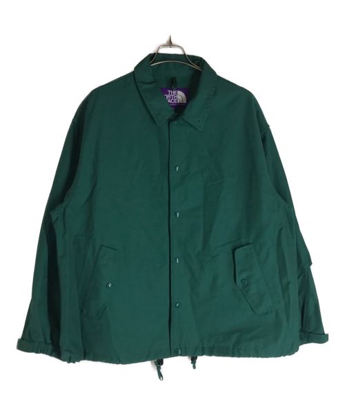 THE NORTHFACE PURPLELABEL（ザ・ノースフェイス パープルレーベル）THE NORTHFACE PURPLELABEL (ザ・ノースフェイス パープルレーベル) MOUNTAIN WIND COACH JACKET グリーン サイズ:XLの古着・服飾アイテム