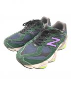 NEW BALANCEニューバランス）の古着「ローカットスニーカー」｜グリーン×グレー