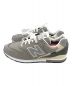 NEW BALANCE (ニューバランス) ローカットスニーカー ホワイト×グレー サイズ:28 未使用品：19800円