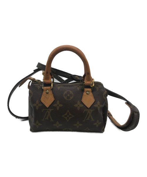 LOUIS VUITTON（ルイ ヴィトン）LOUIS VUITTON (ルイ ヴィトン) ルイ・ヴィトン モノグラム ミニスピーディ M41534 2WAYバッグ ショルダーバッグ ベージュ×ブラウンの古着・服飾アイテム