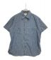 BUZZ RICKSON'S（バズリクソンズ）の古着「BLUE CHAMBRAY WORK SHIRT シャンブレー ミリタリー ワークシャツ  BR35856」｜ブルー