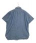 BUZZ RICKSON'S (バズリクソンズ) BLUE CHAMBRAY WORK SHIRT シャンブレー ミリタリー ワークシャツ  BR35856 ブルー サイズ:17-17 1/2：5000円