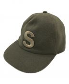 sacaiサカイ）の古着「Melton Wool Cap」｜グレー