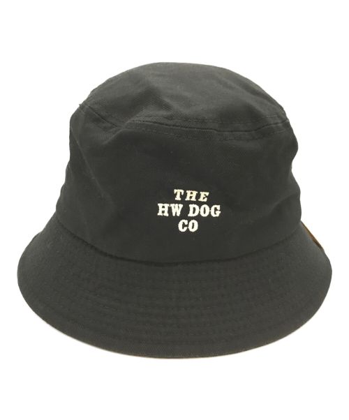 THE H.W.DOG&CO.（ザエイチダブリュードッグアンドコー）THE H.W.DOG&CO. (ドッグアンドカンパニー) ハット ブラック サイズ:38の古着・服飾アイテム