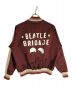 BOWWOW (バウワウ) BEATLE MANIA SATIN SPORTS JACKET ブラウン サイズ:M：19000円